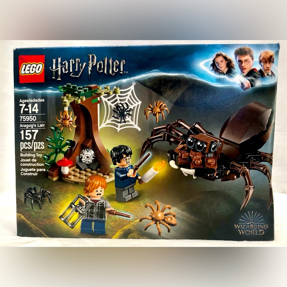 LEGO Harry Potter and The Chamber of Secrets Aragog's Lair 75950 Kit - Retired
